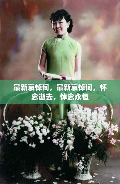 最新哀悼词,怀念逝去的永恒,深情悼念之情表达